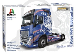 1:24 Model ciężarówki Volvo FH4 Globetrotter Show Truck