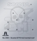 1:24 Scania S770 V8 White Cab