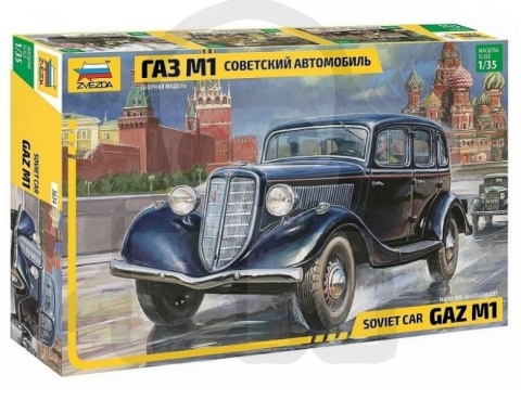 1:35 Gaz M1 Soviet Car