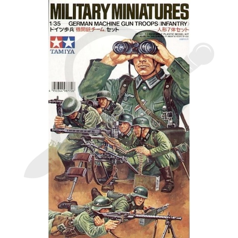 1:35 Tamiya 35038 German Machine Gun Troops