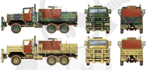 1:35 M923 Hillbilly Gun Truck - Afganistan