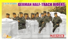 1:35 German Half-Track Riders (10 Figures Set)