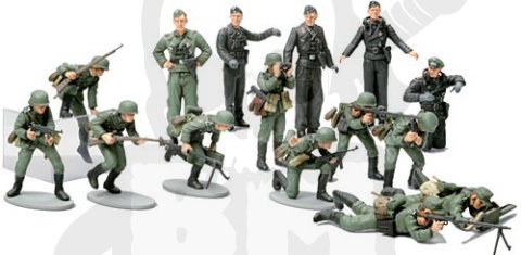 1:48 Tamiya 32512 WWII German Infantry Set
