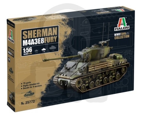 1:56 M4A3E8 Sherman Fury