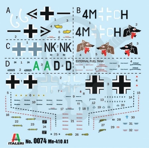 1:72 Messerschmitt Me 410 Hornisse