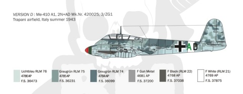 1:72 Messerschmitt Me 410 Hornisse