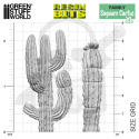 3D printed set Saguaro Cactus XL - Kaktusy 5 szt.