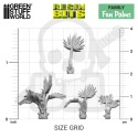 3D printed set Fan Palms - palmy 20 szt.
