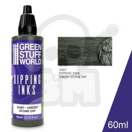 Green Stuff Dipping ink 60ml Black Green Stone Dip