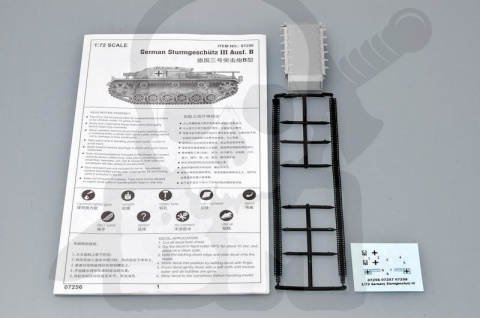 Trumpeter 07256 German Sturmgeschütz III Ausf. B 1:72
