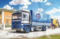 1:24 Ciężarówka Volvo F16 Globetrotter Canvas Truck