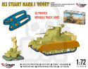1:72 M3 Stuart Mk I Honey Light Tank