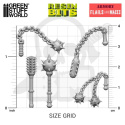 3D printed set Flails and Maces 12 szt.