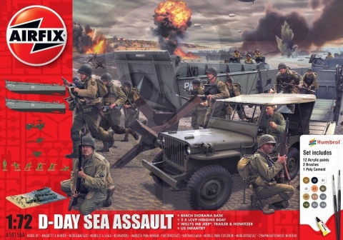 Airfix 50156A D-Day 75th Anniversary Sea Assault 1:72