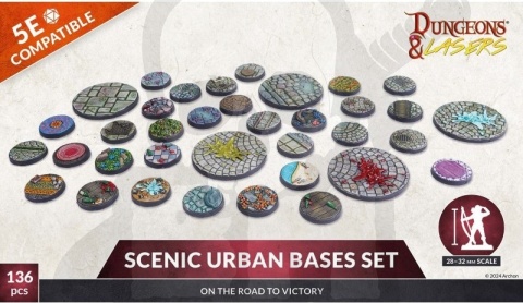 Scenic Urban Bases Set - tereny do gier bitewnych i RPG