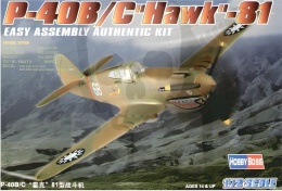 Hobby Boss 80209 Curtiss P-40B/C Hawk-81 1:72