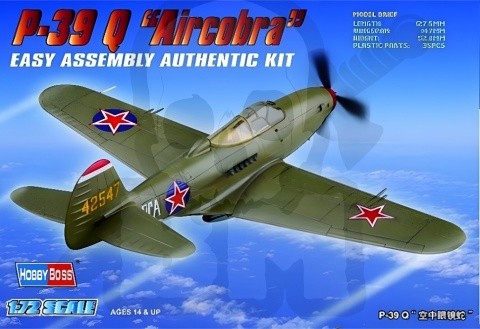 Hobby Boss 80240 American P-39 Q Aircobra 1:72