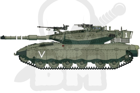 Hobby Boss 82917 IDF Merkava Mk.IIID LIC 1:72