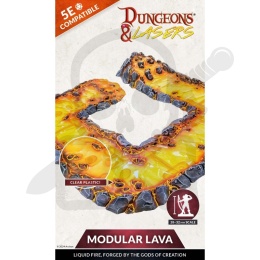 Modular lava - rzeki lawy Dungeons & Lasers