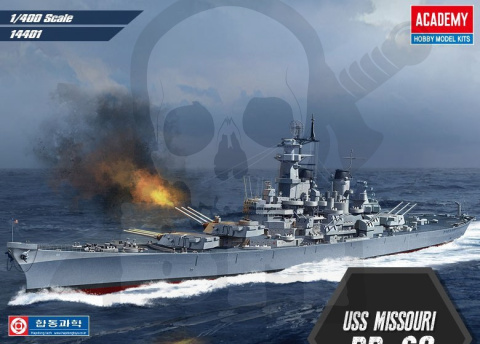 Academy 14401 BB-63 USS Missouri 1:400