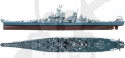 Academy 14401 BB-63 USS Missouri 1:400