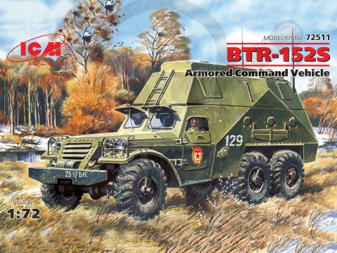 BTR-152S Armoured Command Vehicle 1:72