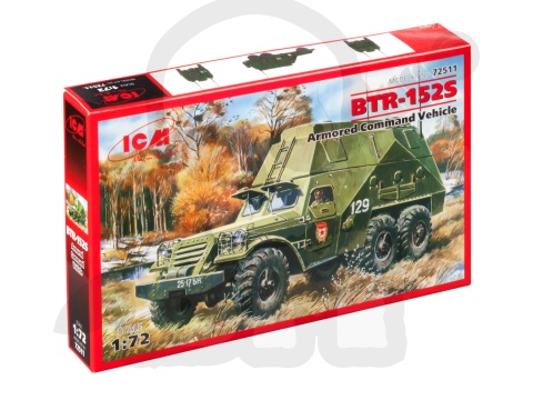 BTR-152S Armoured Command Vehicle 1:72
