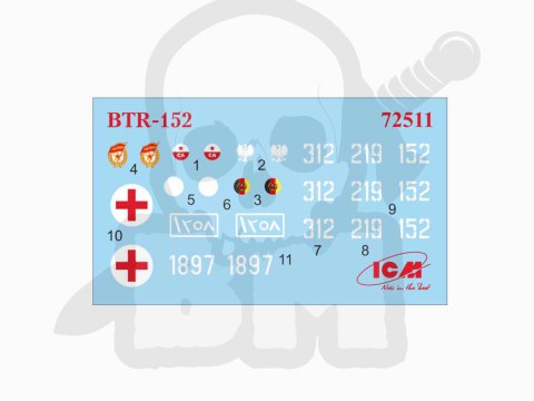 BTR-152S Armoured Command Vehicle 1:72
