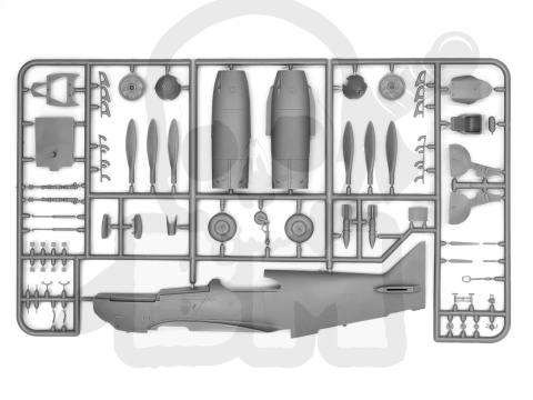 LaGG-3 series 1-4 WWII Soviet Fighter 1:48