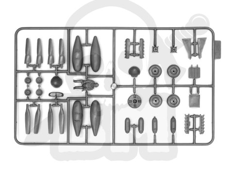 Mustang P-51K WWII American fighter 1:48