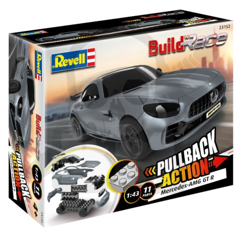 Revell 23152 Build 'n Race Mercedes AMG GT R (Black)