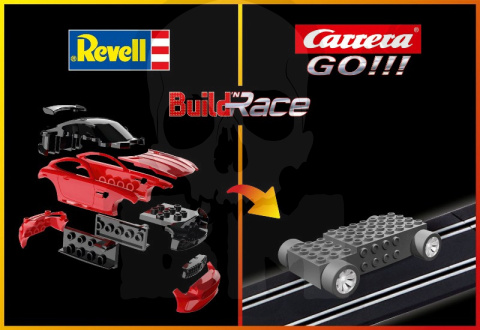 Revell 23154 Build 'n Race Mercedes AMG GT R (Red)