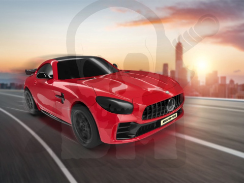 Revell 23154 Build 'n Race Mercedes AMG GT R (Red)