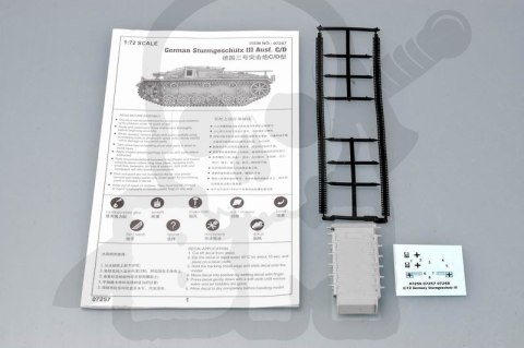 Trumpeter 07257 German Sturmgeschütz III Ausf. C/D 1:72