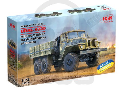 URAL-4320 Military Truck of the Armed Forces of Ukraine 1:72