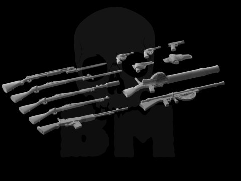 WWI US Infantry Weapon and Equipment 1:35