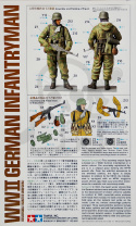 1:16 Tamiya 36304 WWII German Infatryman (Reversible Winter Uniform)