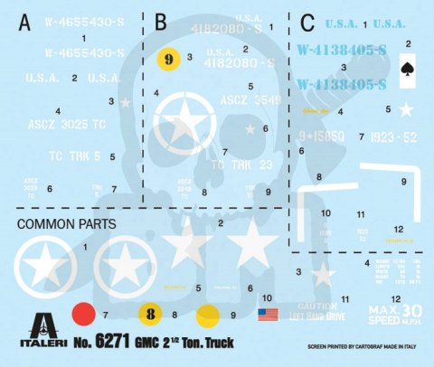 1:35 GMC 2 1/2 Ton. 6x6 Truck D-Day 80° Anniversary