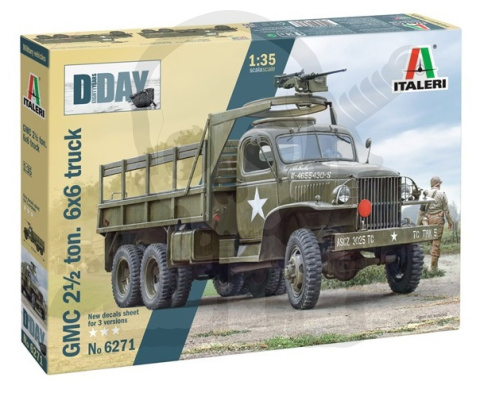 1:35 GMC 2 1/2 Ton. 6x6 Truck D-Day 80° Anniversary
