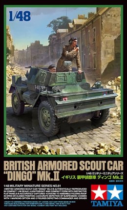1:48 Tamiya 32581 British Armored Scout Car Dingo Mk.II