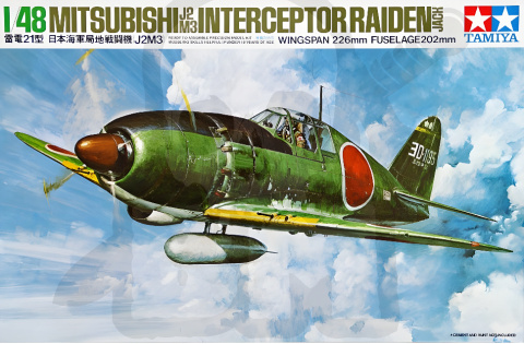 1:48 Tamiya 61018 Mitsubishi J2M3 Interceptor Raiden - Jack