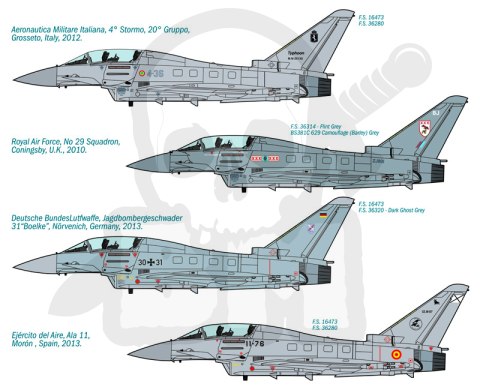 1:72 Eurofighter EF 2000 Typhoon IIB (Twin Seater)