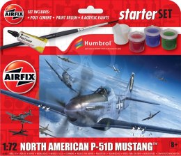Airfix 55013 Starter Set North American P-51D Mustang 1:72