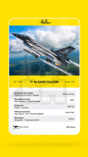 Heller 30411 F-16 Belgian Air Force Dark Falcon 1:48