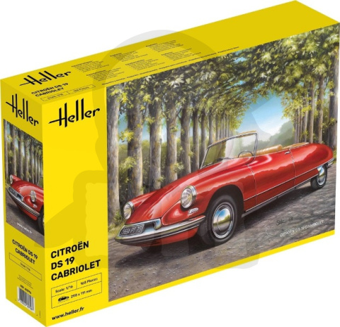 Heller 80796 Citroen DS19 Cabriolet 1:16