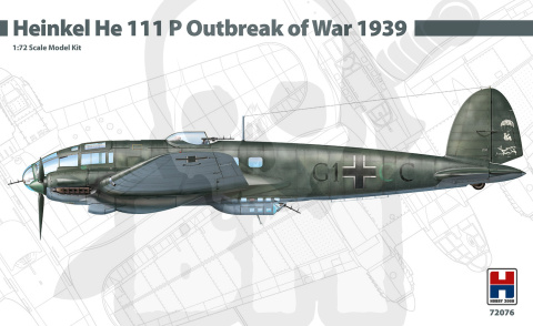 Hobby 2000 72076 Heinkel He 111 P Outbreak of War 1939 1:72