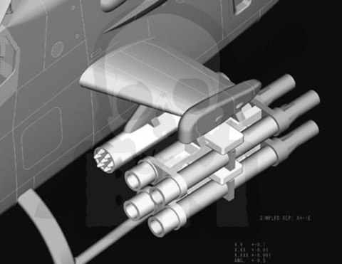 Hobby Boss 87224 Helikopter AH-1F Cobra 1:72