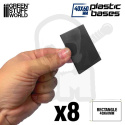 Plastic Rectangular Bases 40x60mm