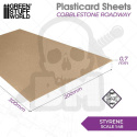 Plasticard - Cobblestone-Roadway Textured Sheet arkusz A4