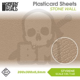 Plasticard - Stone Wall Textured Sheet